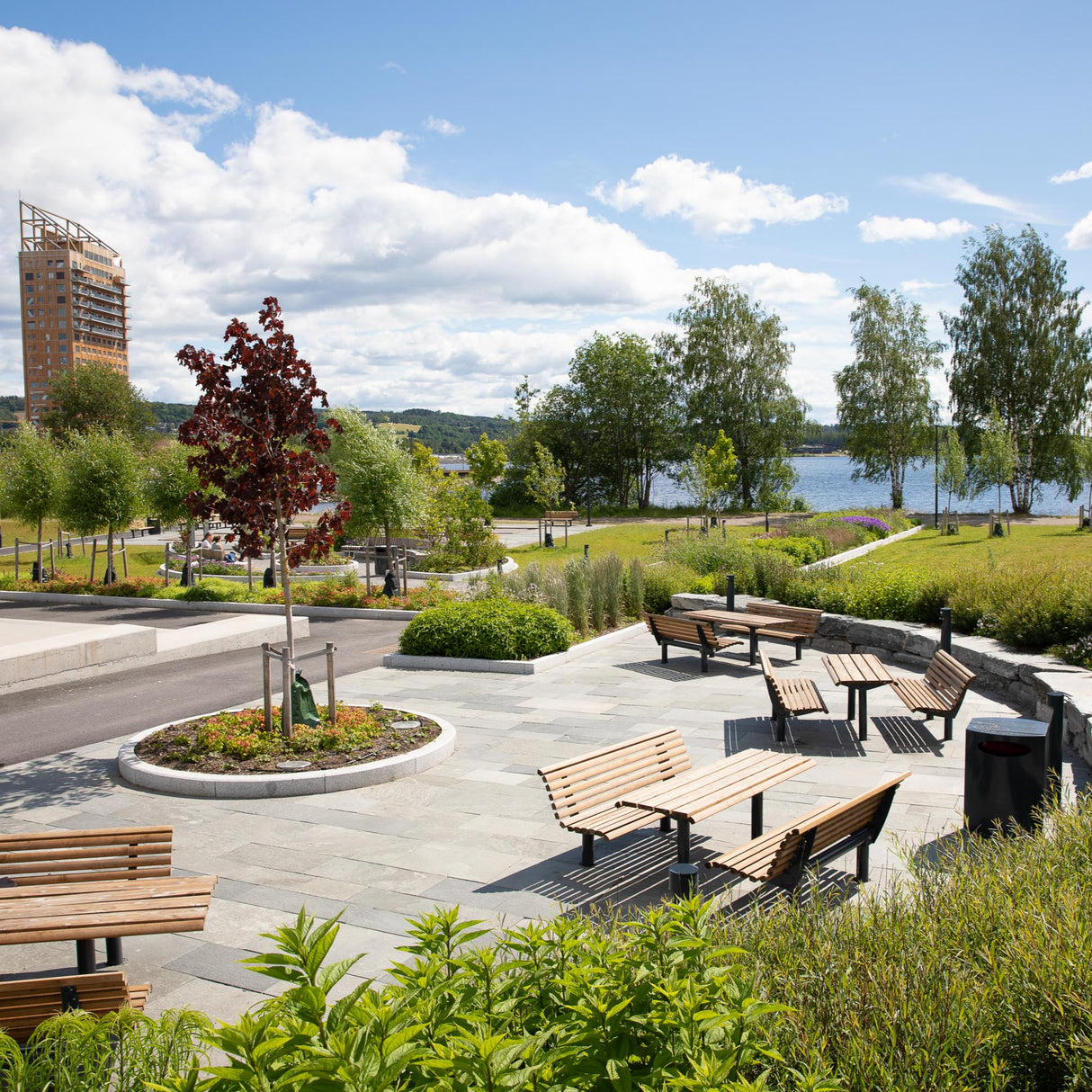 Belegningsheller Mørk Oppdal natur hugget kant 30-40mm - Skiferbutikken