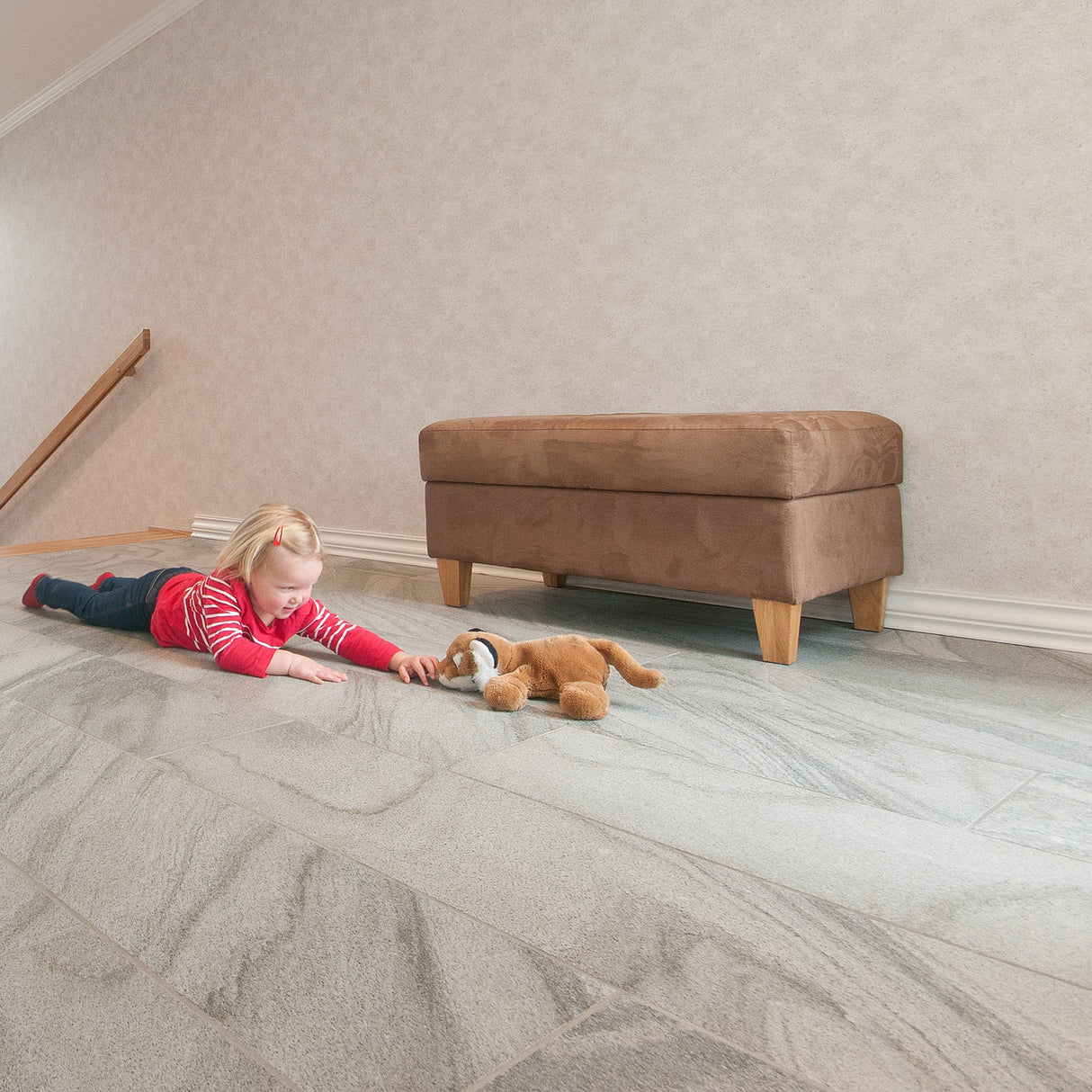 Flis Mørk Oppdal Golan Børstet Saget Kant