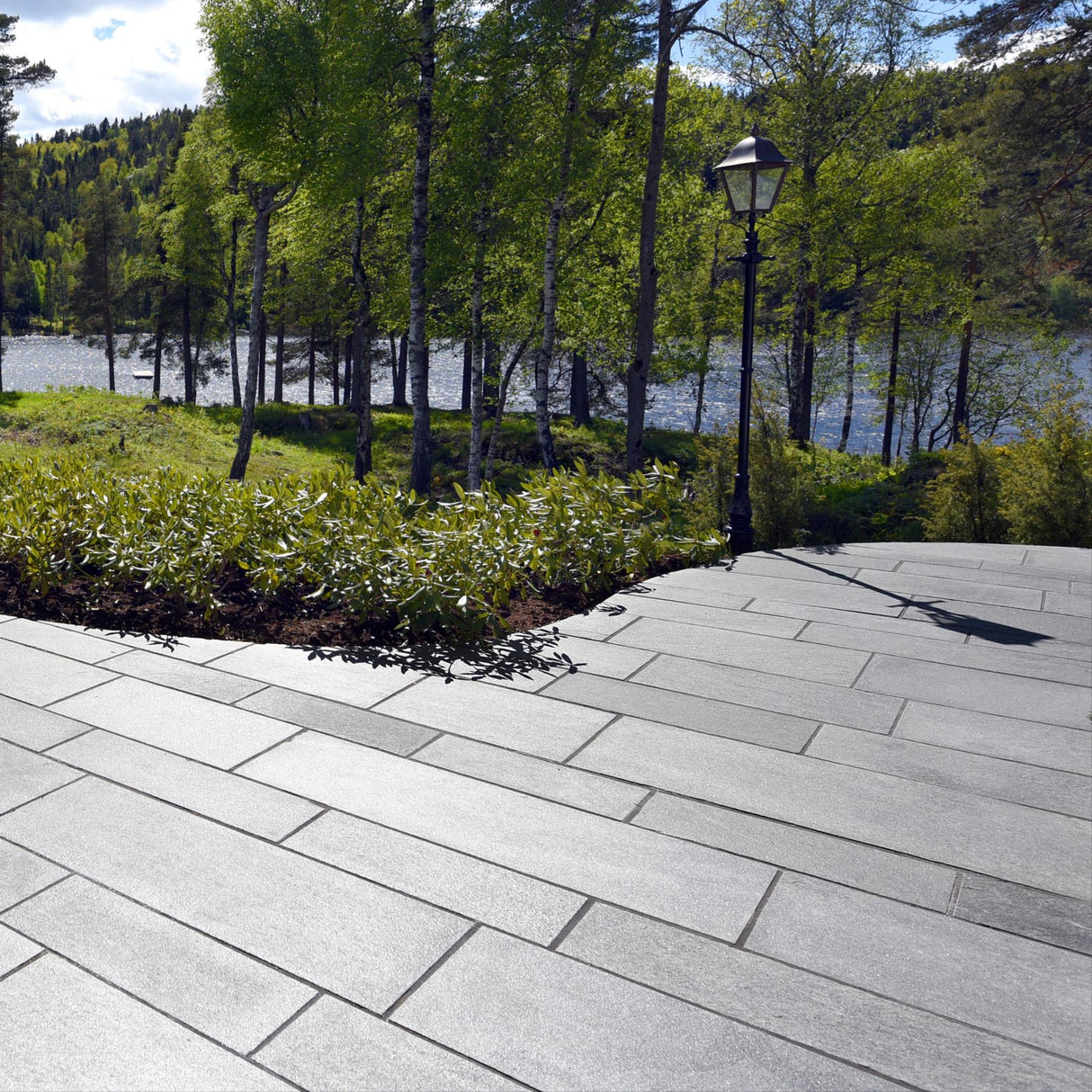 Flis Oppdal Mørk med hugget kant - Skiferbutikken