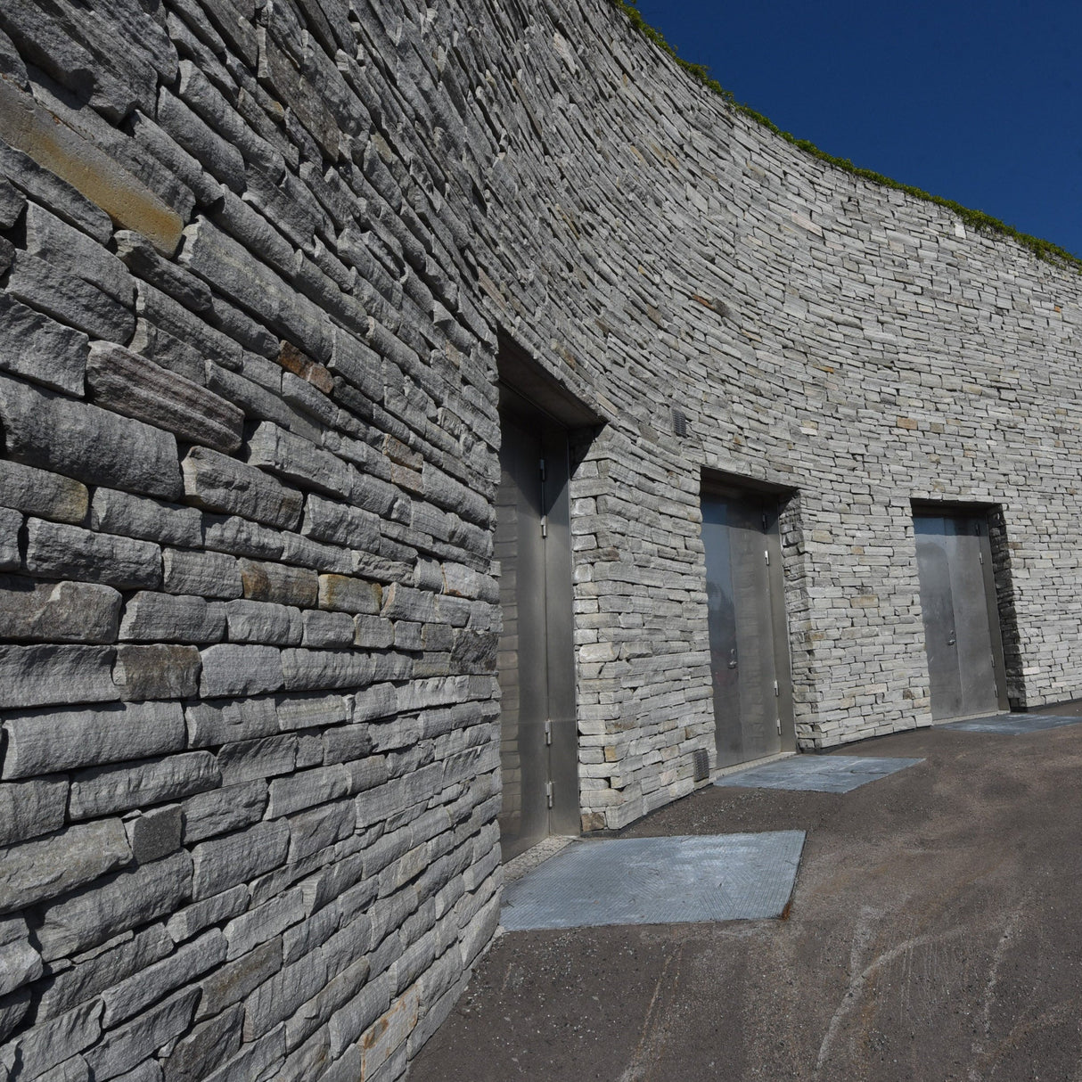 Lys Gneis Tørrmur Klippet Kant - Skiferbutikken