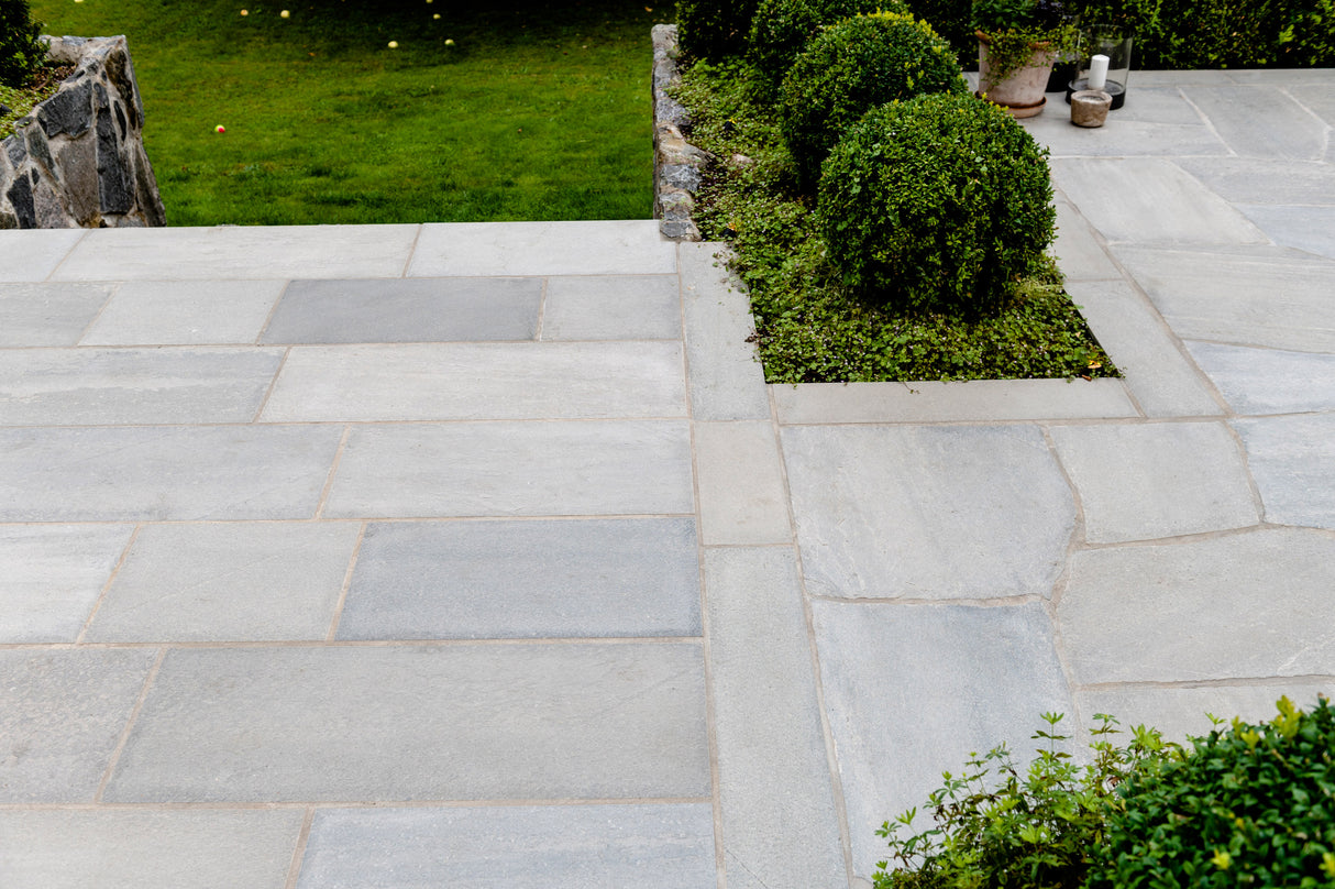 Flis Lys Oppdal natur hugget kant med justert tykkelse - Skiferbutikken