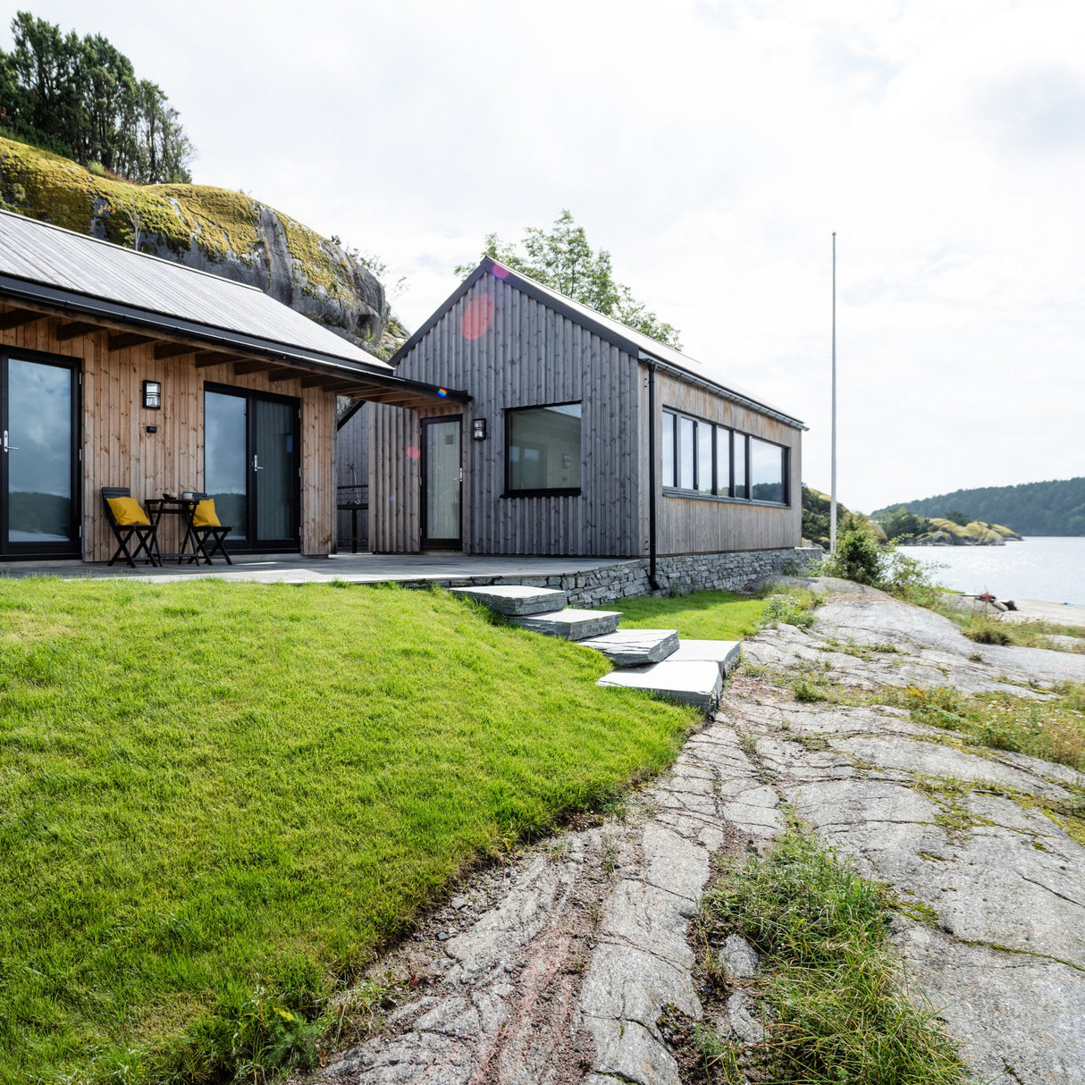 Terrengtrinn Lys Oppdal Natur 50-80cm bred