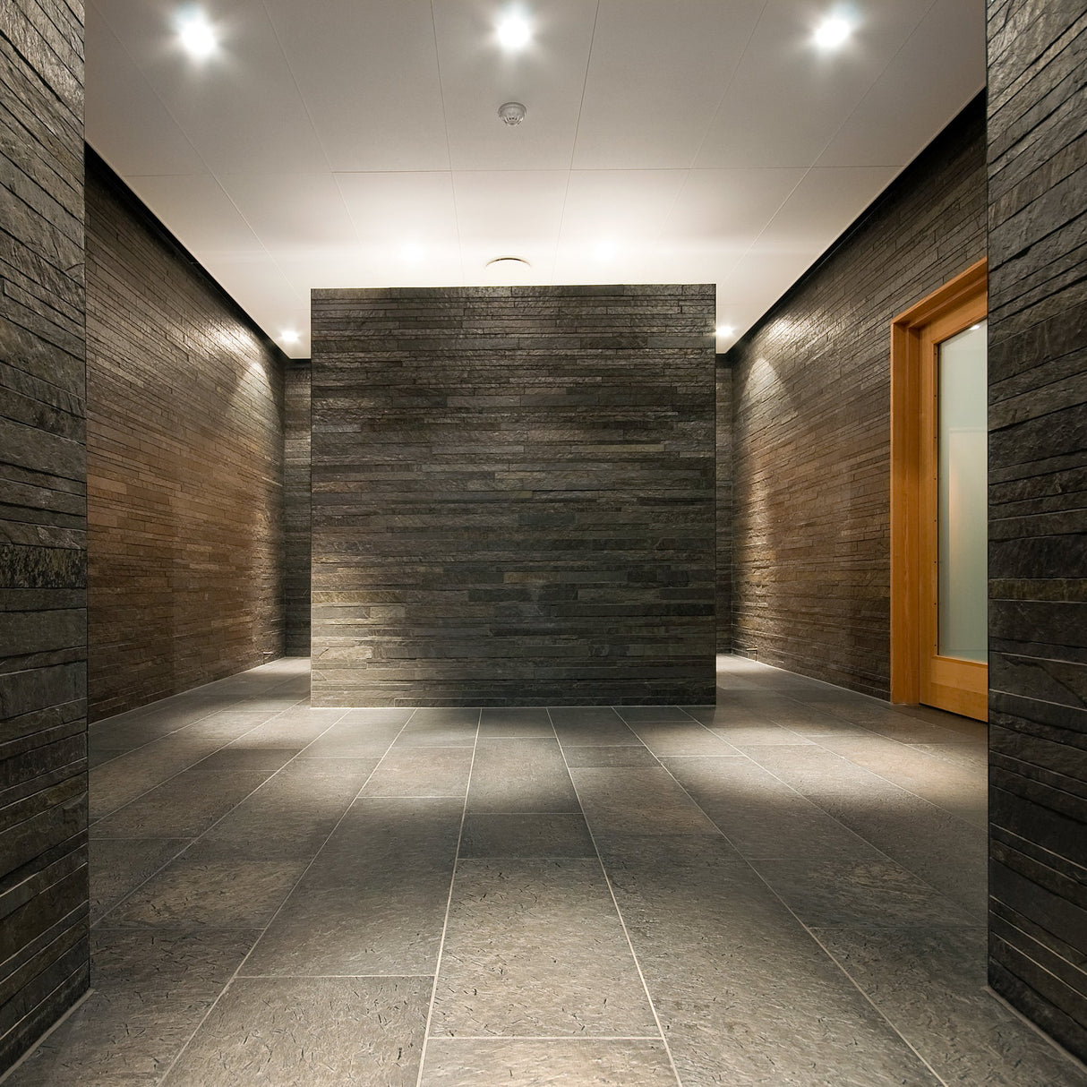 Flis Otta Skifer Natur Børstet Saget Kant