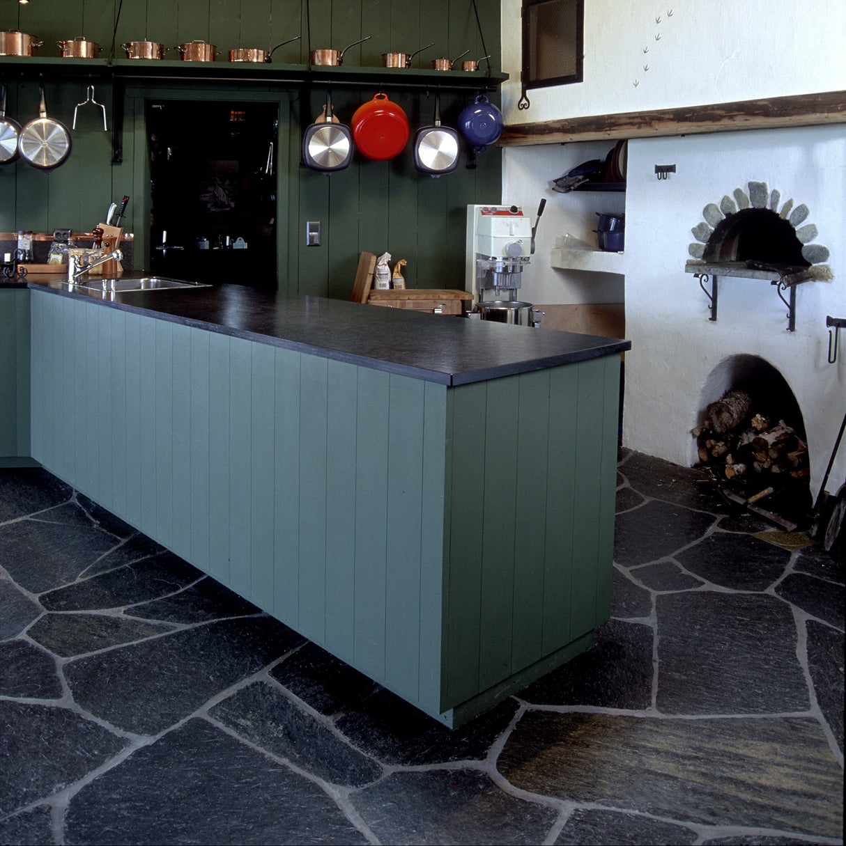 Bruddskifer Otta Skifer Natur Uregelmessige Kanter