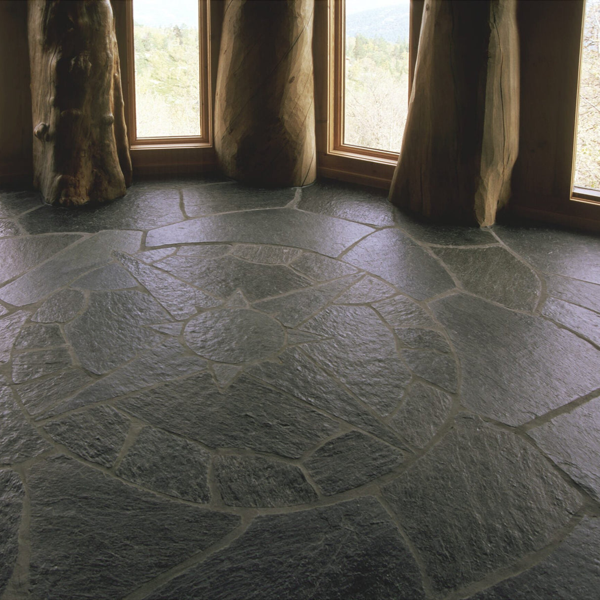 Bruddskifer Otta Skifer Natur Uregelmessige Kanter