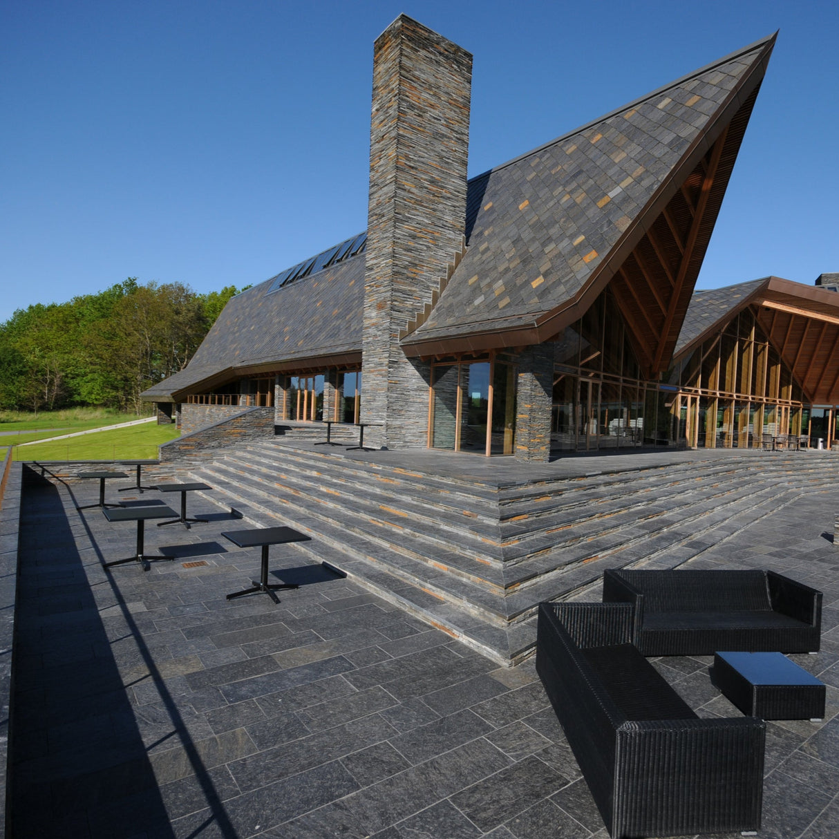 Trinn Otta Skifer Natur Saget Kant