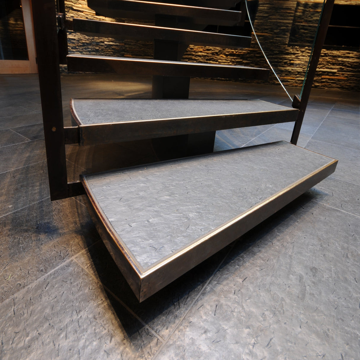 Trinn Otta Skifer Natur Saget Kant