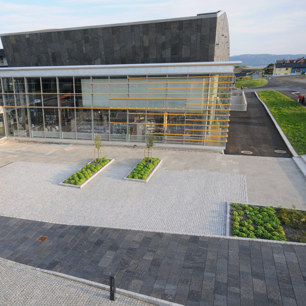 Belegningsheller Otta Skifer Natur Saget Kant