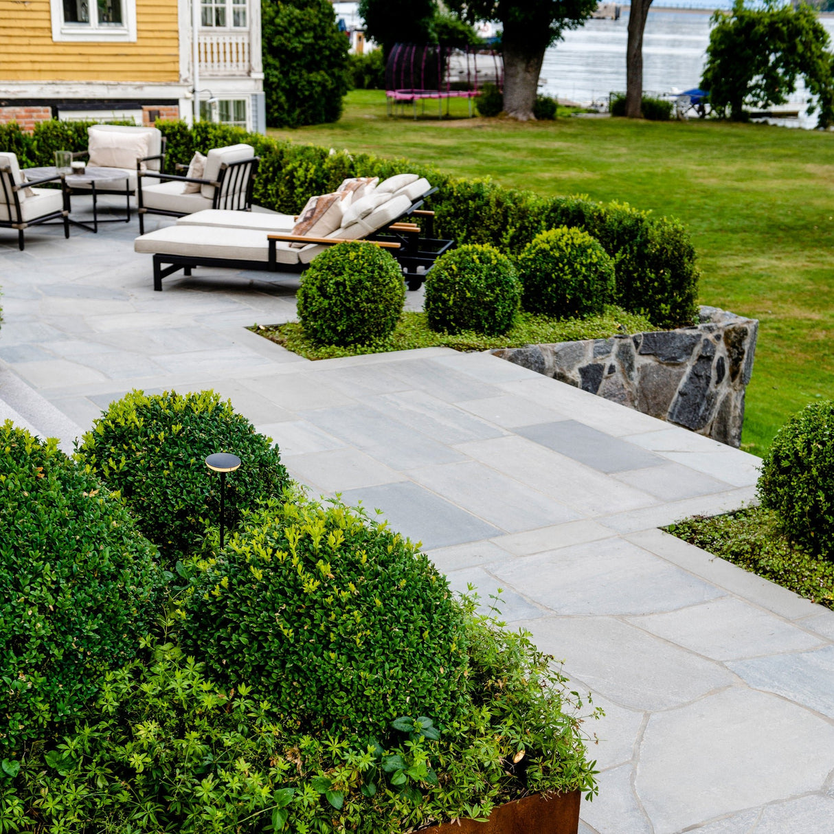 Flis Lys Oppdal natur rustikk saget/hugget kant - Skiferbutikken