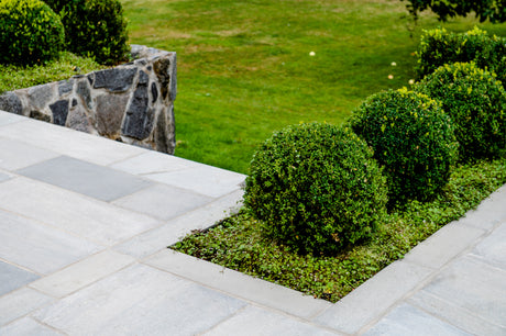 Flis Lys Oppdal natur hugget kant med justert tykkelse - Skiferbutikken