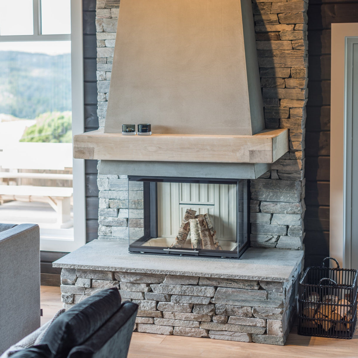 Tørrmur Lys Oppdal Natur Mellomstor 10-20cm (4,7m² pr sekk)