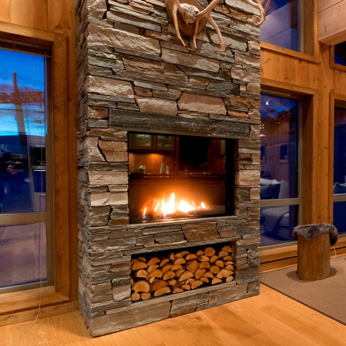 Tørrmur Mørk Oppdal Natur Liten m/naturkant 5-12cm