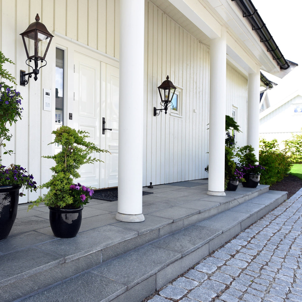 Trinn Mørk Oppdal Natur Hugget Kant 25mm