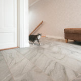 Flis Mørk Oppdal Golan Fint Børstet Saget Kant