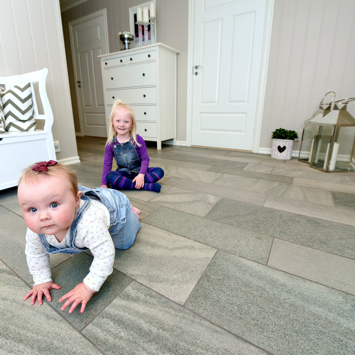 Flis Mørk Oppdal Golan Slipt Saget Kant