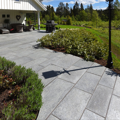 Flis Oppdal Mørk med hugget kant - Skiferbutikken