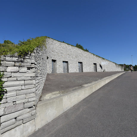 Lys Gneis Tørrmur Klippet Kant - Skiferbutikken