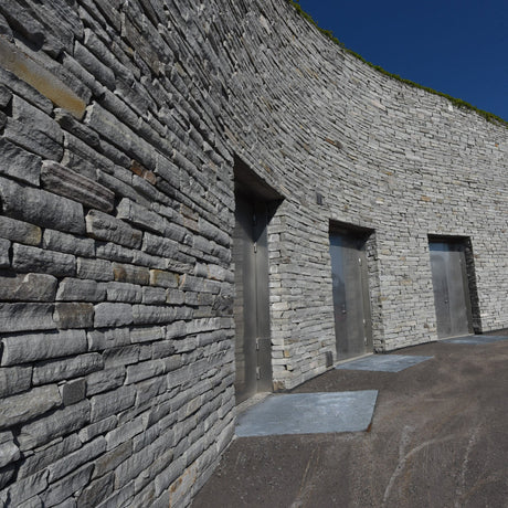 Lys Gneis Tørrmur Klippet Kant - Skiferbutikken