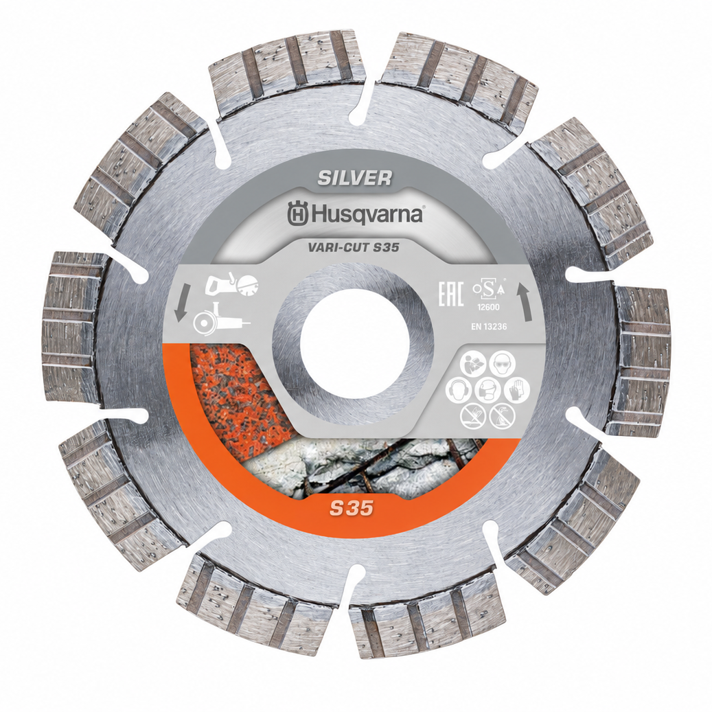 Husqvarna Diamantblad Silver