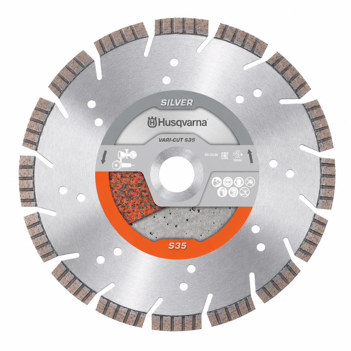 Husqvarna Diamantblad Silver