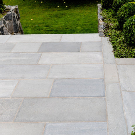 Flis Lys Oppdal natur hugget kant med justert tykkelse - Skiferbutikken